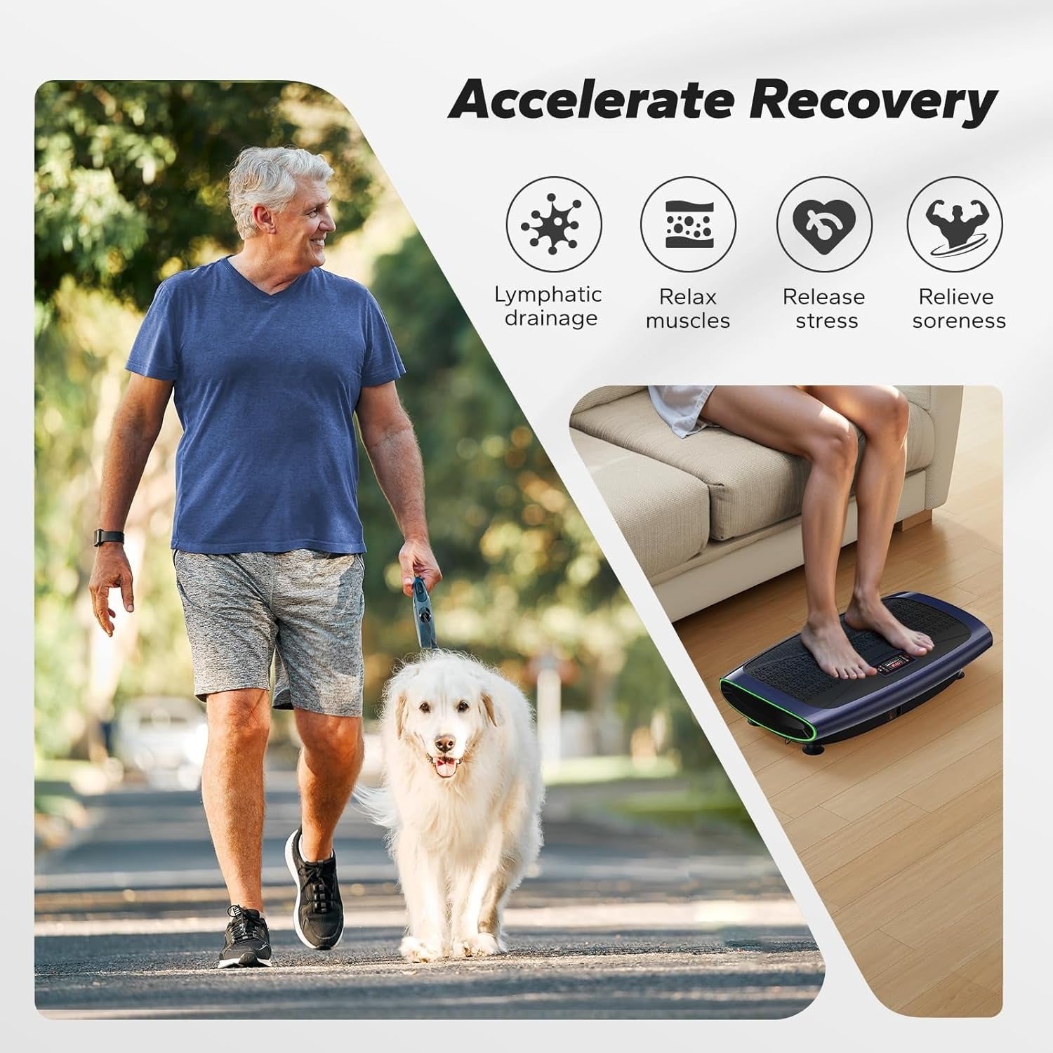 Vibration Plate Exercise Machine