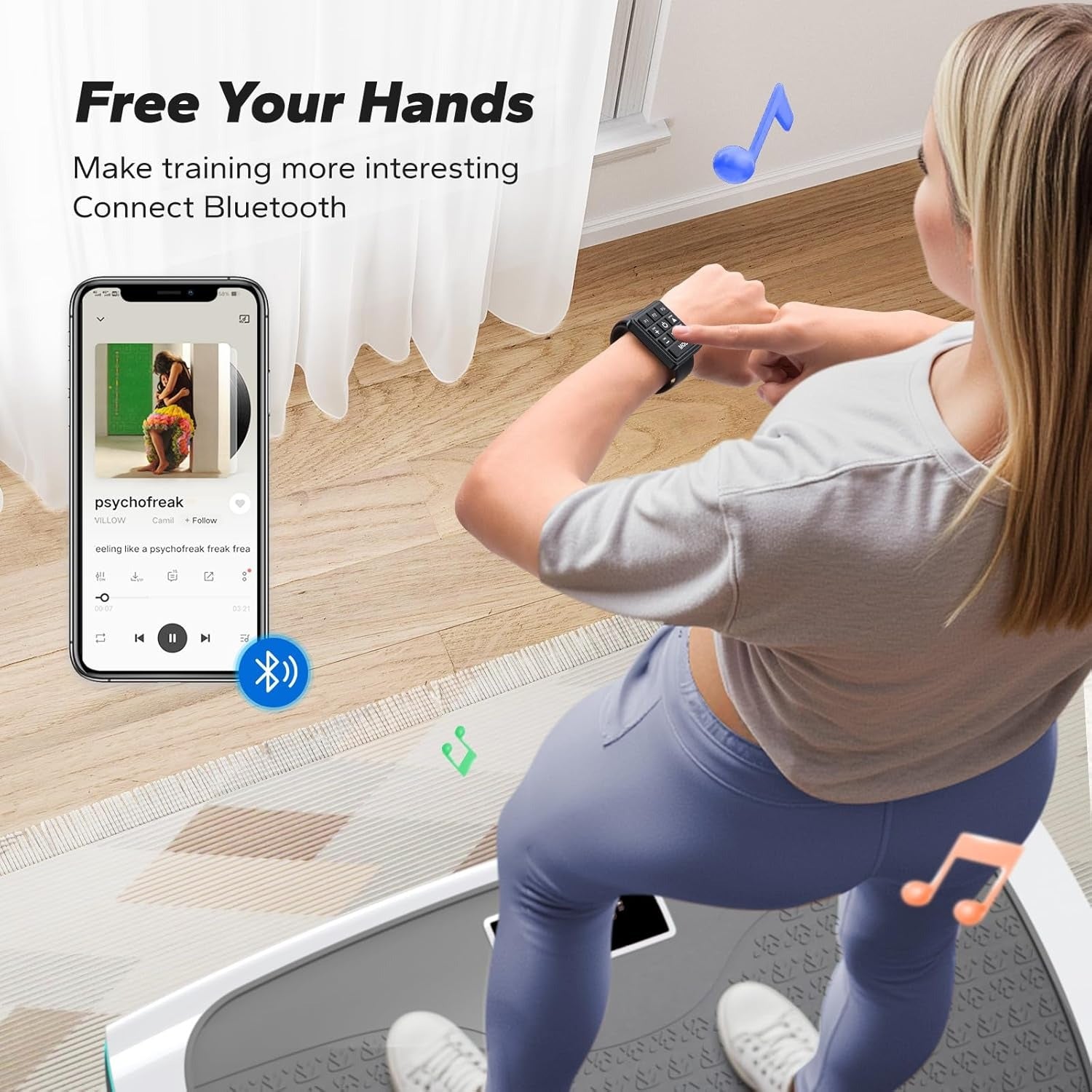 Vibration Plate Exercise Machine
