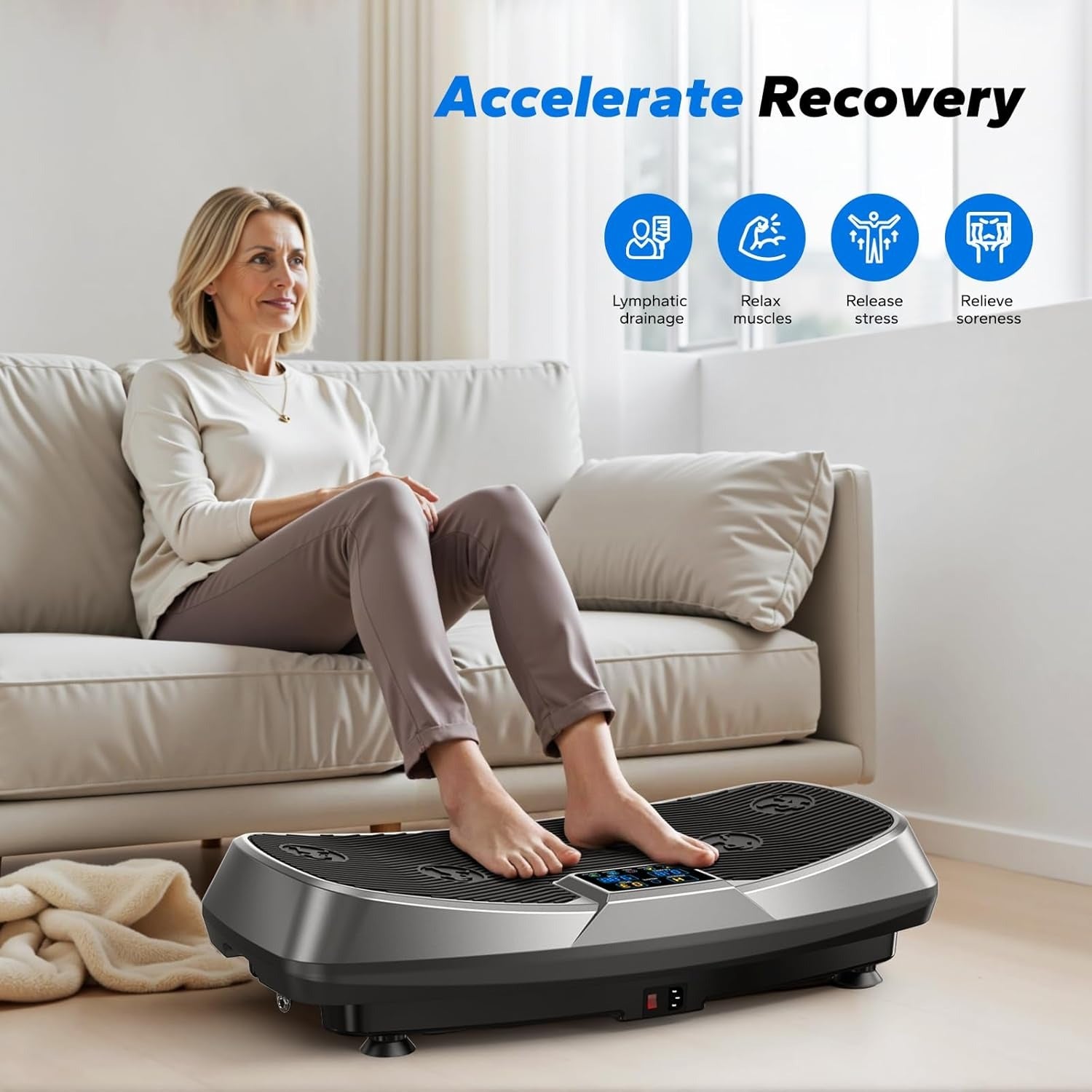 Vibration Plate Exercise Machine